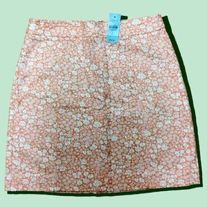 NWT Loft Outlet Floral Skirt
